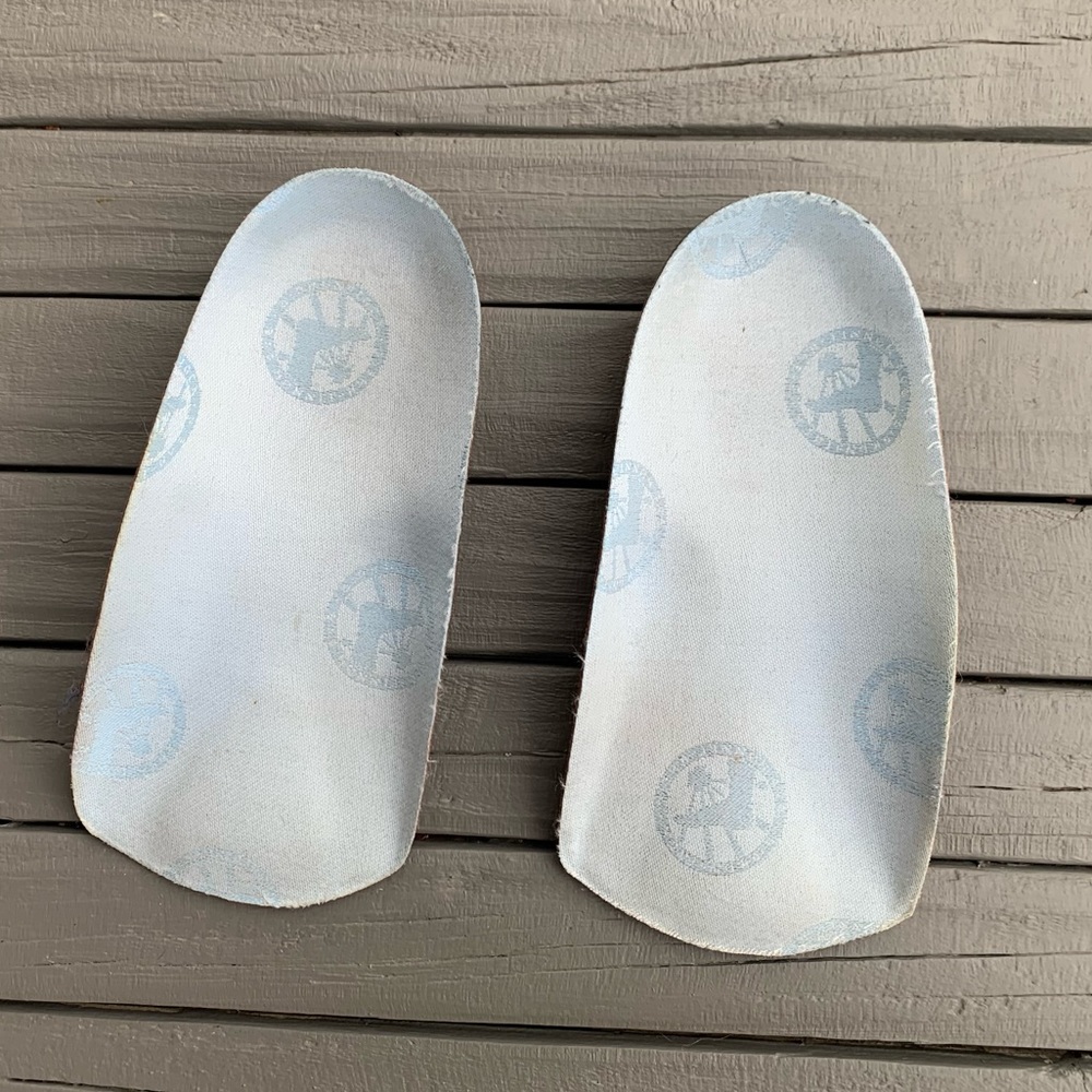 Birkenstock blue footbed arch support size 38 (women’s 7-7.5, men’s 5-5.5h